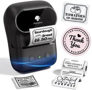 M108 Label Maker Machine with Tapes, Address Label Maker Portable Size and Widely Sticker Label Maker for Small Business, Office, Home, School, Came with 1 Pack White Label M108 Label Maker Machine with Tapes, Address Label Maker Portable Size and Widely Sticker Label Maker for Small Business, Office, Home, School, Came with 1 Pack White Label