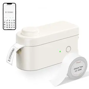 Lightweight Label Maker with Cutter L1-C Bluetooth Printer Lightweight Label Maker with Cutter L1-C Bluetooth Printer