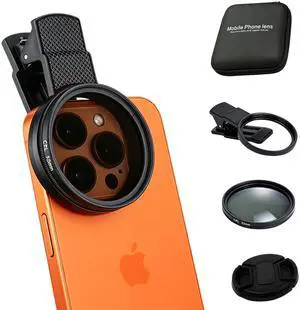 New CPL Phone Camera Filter Kit with Polarization, Universal Clip-On to Eliminate Glare & Boost Colors for iPhone 17 16 15 14 13 12 11 and Other Smart Phones Photography (52mm) New CPL Phone Camera Filter Kit with Polarization, Universal Clip-On to Eliminate Glare & Boost Colors for iPhone 17 16 15 14 13 12 11 and Other Smart Phones Photography (52mm)