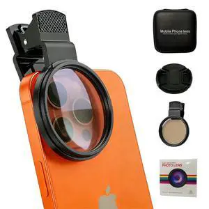 52mm Clip-On CPL Filter for iPhone Android Phone | Circular Polarizing Lens to Eliminate Glare & Boost Color, Optical Glass with Universal Clip Mobile Photography for iPhone 17 16 15 14 13 12 11 52mm Clip-On CPL Filter for iPhone Android Phone | Circular Polarizing Lens to Eliminate Glare & Boost Color, Optical Glass with Universal Clip Mobile Photography for iPhone 17 16 15 14 13 12 11