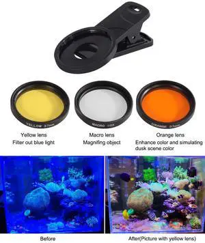 Coral Lens Filter Kits for Phone Coral Lens Filter Kits for Phone