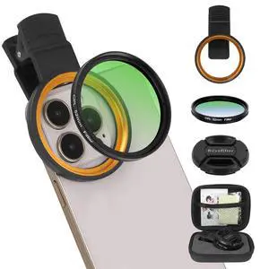 52MM CPL Filter for Phone, Clip-on Circular Polarizing Lens, HD Multi-Coated Optical Glass, Camera Lens Filter Kit Compatible with iPhone 16 15 14, Samsung, Google Pixel and Other Smart Phones 52MM CPL Filter for Phone, Clip-on Circular Polarizing Lens, HD Multi-Coated Optical Glass, Camera Lens Filter Kit Compatible with iPhone 16 15 14, Samsung, Google Pixel and Other Smart Phones