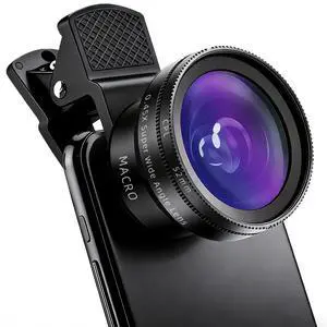 Macro & Wide Angle Lens for iPhone, Phone Camera Lens Kit with CPL Polarizing Filter & 4752mm Adapter Ring, Professional iPhone Camera Lens Accessories for Photography Macro & Wide Angle Lens for iPhone, Phone Camera Lens Kit with CPL Polarizing Filter & 4752mm Adapter Ring, Professional iPhone Camera Lens Accessories for Photography