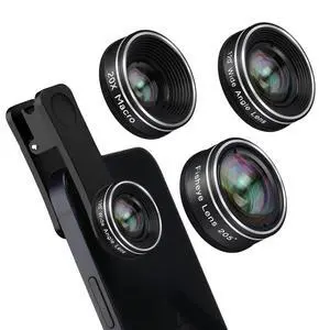 Phone Camera Lens, Godefa 3 in 1 Phone Lens kit-205° Fisheye Lens + Macro Lens + 120° Wide Angle Lens,Clip on Cell Phone Camera Lens Kits Compatible with iPhone,Most Smartphones Phone Camera Lens, Godefa 3 in 1 Phone Lens kit-205° Fisheye Lens + Macro Lens + 120° Wide Angle Lens,Clip on Cell Phone Camera Lens Kits Compatible with iPhone,Most Smartphones
