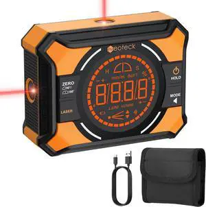 Digital Angle Finder with Dual Laser (Class 2 Laser, 1mW Power Output) 4x90/2x180°Angle Gauge with LED Display and Data Hold USB Charging Level Box with Bottom and Back Strong Magnetic Digital Angle Finder with Dual Laser (Class 2 Laser, 1mW Power Output) 4x90/2x180°Angle Gauge with LED Display and Data Hold USB Charging Level Box with Bottom and Back Strong Magnetic