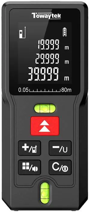 Laser Measure, 262ft/80m Digital Tape Measure for Room Layout, DIY, Construction and Indoor Projects Laser Measure, 262ft/80m Digital Tape Measure for Room Layout, DIY, Construction and Indoor Projects