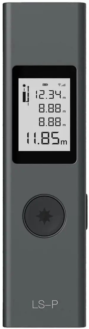 Laser Measure, Compact Rechargeable Digital Laser Distance Meter 131 Feet, ±1/16 inch Accuracy, Pythagorean Mode, M/in/Ft Unit Switching, Backlit LCD, Measure Distance, Area and Volume Laser Measure, Compact Rechargeable Digital Laser Distance Meter 131 Feet, ±1/16 inch Accuracy, Pythagorean Mode, M/in/Ft Unit Switching, Backlit LCD, Measure Distance, Area and Volume