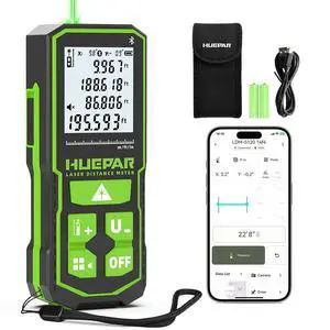 S60-G-BT Professional Bluetooth Laser Measuring Tool, 200ft S60-G-BT Professional Bluetooth Laser Measuring Tool, 200ft