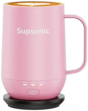 - 16oz Self Heating Coffee Mug, Smart Heated Coffee Mug Faster Direct-Contact Heating Up to 149°F, Coffee Mug Warmer Set with Auto Shut-Off - Gifts for Men Women | S2 - 16oz Self Heating Coffee Mug, Smart Heated Coffee Mug Faster Direct-Contact Heating Up to 149°F, Coffee Mug Warmer Set with Auto Shut-Off - Gifts for Men Women | S2