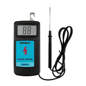 Electric Fence Tester Fault Finder Digital Electric Fence Voltage Tester Max 9.9kv, Blue (EM555) Electric Fence Tester Fault Finder Digital Electric Fence Voltage Tester Max 9.9kv, Blue (EM555)