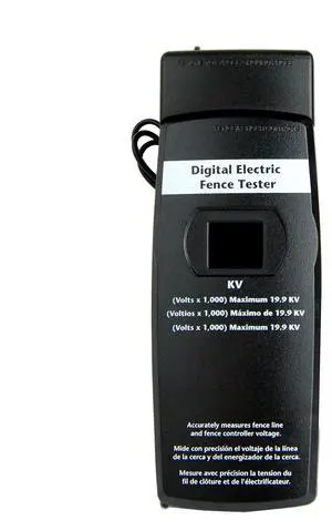Digital Electronic Fence Tester - DEFT - Electric Fence Tester with Backlit Display - Convenient Pocket Size Digital Electronic Fence Tester - DEFT - Electric Fence Tester with Backlit Display - Convenient Pocket Size