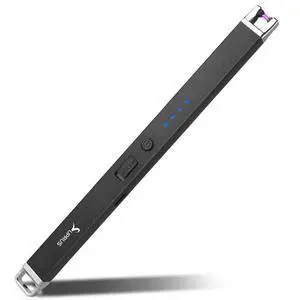 Electric Arc Lighter Windproof Flameless Rechargeable USB Lighter with Safety Lock for Home Kitchen BBQ Candle Electric Arc Lighter Windproof Flameless Rechargeable USB Lighter with Safety Lock for Home Kitchen BBQ Candle