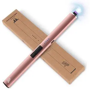 Dual Arc,Windproof Flameless Long Candle Lighter Type-C USB Rechargeable Lighter for Candles, BBQ and Fireworks Dual Arc,Windproof Flameless Long Candle Lighter Type-C USB Rechargeable Lighter for Candles, BBQ and Fireworks