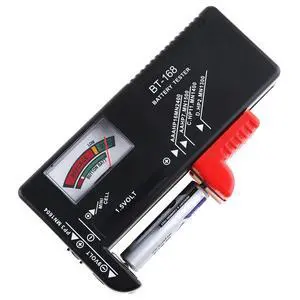 Mini Battery Tester Universal Battery Checker Small Battery Test for AAA AA C D 9V 1.5V Button Cell Household Batteries Mini Battery Tester Universal Battery Checker Small Battery Test for AAA AA C D 9V 1.5V Button Cell Household Batteries