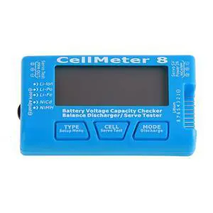 RC CellMeter 8 Digital 1S-8S Battery Capacity Checker Battery Voltage Tester LCD Backlight for LiPo Life Li-ion NiMH Nicd RC CellMeter 8 Digital 1S-8S Battery Capacity Checker Battery Voltage Tester LCD Backlight for LiPo Life Li-ion NiMH Nicd