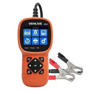 BT906 Car Battery Tester 6V 12V 24V with Lithium Battery Testing, 5-3000CCA Automotive Circuit Testing, Load/Alternator Tester, Charging Cranking System Tester for All Car Motorcycle Boat BT906 Car Battery Tester 6V 12V 24V with Lithium Battery Testing, 5-3000CCA Automotive Circuit Testing, Load/Alternator Tester, Charging Cranking System Tester for All Car Motorcycle Boat