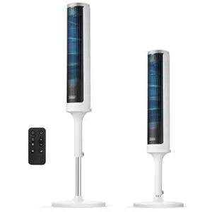 Tower Fan for Bedroom, Standing Fan with 36-47 Adjustable Height Tower Fan for Bedroom, Standing Fan with 36-47 Adjustable Height
