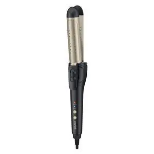 2-in-1 Travel Hair Styler for Straightening & Curling, Ceramic Ionic Flat Iron & Curling Tool, Fast Heat-Up, Folding Handle, 1¼-Inch Plates & Barrel, Dark Gray, CS3290 2-in-1 Travel Hair Styler for Straightening & Curling, Ceramic Ionic Flat Iron & Curling Tool, Fast Heat-Up, Folding Handle, 1¼-Inch Plates & Barrel, Dark Gray, CS3290