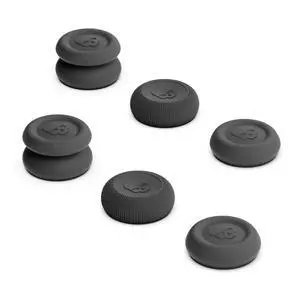 CQC and FPS Thumb Grip Set Joystick Cap Analog Stick Cap for Nintendo Switch Pro Controller & PS5 / PS4 / Slim/Pro Controller- Black, 3Pairs(6pcs) CQC and FPS Thumb Grip Set Joystick Cap Analog Stick Cap for Nintendo Switch Pro Controller & PS5 / PS4 / Slim/Pro Controller- Black, 3Pairs(6pcs)