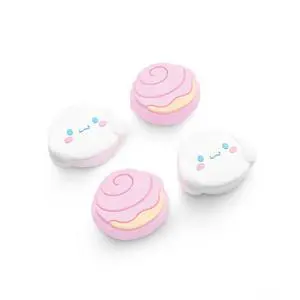 Thumb Grip Caps Compatible with Nintendo Switch 2, Silicone Joystick Grip Caps for Switch 2025, 4pcs, Cute Dog Style, Pink & White Thumb Grip Caps Compatible with Nintendo Switch 2, Silicone Joystick Grip Caps for Switch 2025, 4pcs, Cute Dog Style, Pink & White