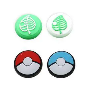 Thumb Stick Grips Cap Thumbstick Joystick Cover Case for Switch NS Game Controller (B) 1 Thumb Stick Grips Cap Thumbstick Joystick Cover Case for Switch NS Game Controller (B) 1