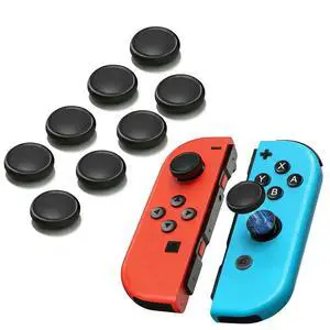 NS Joystick Controller Replacement Thumb Grip Cap Compatible with N-Switch OLED& NS Lite, JC Joystick Grip Button Stick Cover Controller 3D Skin Replacement Part Repair Kit Accessories NS Joystick Controller Replacement Thumb Grip Cap Compatible with N-Switch OLED& NS Lite, JC Joystick Grip Button Stick Cover Controller 3D Skin Replacement Part Repair Kit Accessories