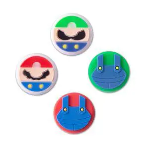 Cute Thumb Grips Cap Compatible with Nintendo Switch Joycon/OLED/Lite, Soft Silicon Joystick Caps, Kawaii Skin Button Stick Cover 3D Analog Kit for NS Controller, Brother Cute Thumb Grips Cap Compatible with Nintendo Switch Joycon/OLED/Lite, Soft Silicon Joystick Caps, Kawaii Skin Button Stick Cover 3D Analog Kit for NS Controller, Brother