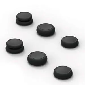CQC and FPS Thumb Grips Set Joystick Cap Analog Stick Cap for Nintendo Switch Joy-Con Controller - Black, 3 Pairs (6pcs) CQC and FPS Thumb Grips Set Joystick Cap Analog Stick Cap for Nintendo Switch Joy-Con Controller - Black, 3 Pairs (6pcs)