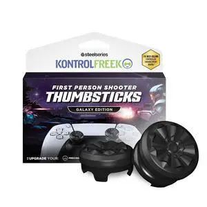 FPS Freek Galaxy Black for PlayStation 4 (PS4) and PlayStation 5 (PS5) | Performance Thumbsticks | 1 High-Rise, 1 Mid-Rise | Black (Limited Edition) FPS Freek Galaxy Black for PlayStation 4 (PS4) and PlayStation 5 (PS5) | Performance Thumbsticks | 1 High-Rise, 1 Mid-Rise | Black (Limited Edition)