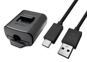 Replacement USB-C Cable & Locking Connector Kit for PS5 for DualSense Edge Controller, 9.2FT Braided Charging Camera Cord with Anti-Unplug Lock, Complete Wired Gaming Set Cam Replacement USB-C Cable & Locking Connector Kit for PS5 for DualSense Edge Controller, 9.2FT Braided Charging Camera Cord with Anti-Unplug Lock, Complete Wired Gaming Set Cam
