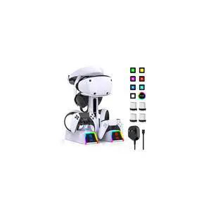 RGB Charging Station for PSVR 2/PS5 Edge/PS5 Controller RGB Charging Station for PSVR 2/PS5 Edge/PS5 Controller