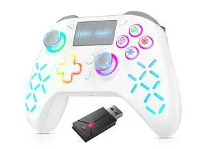 LED Wireless Controller for PS5, with Macro/Turbo LED Wireless Controller for PS5, with Macro/Turbo