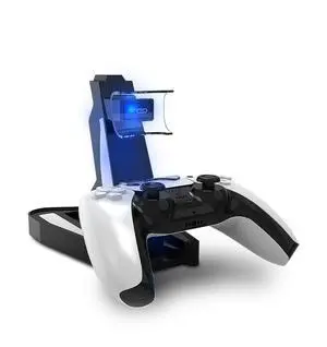 Charging Dock Station for PlayStation 5 Controllers - Vertical Controller Charger Stand, Dual Ports PS5 Charging Dock, Overcharge Protection PS5 USB Charging Station Charging Dock Station for PlayStation 5 Controllers - Vertical Controller Charger Stand, Dual Ports PS5 Charging Dock, Overcharge Protection PS5 USB Charging Station