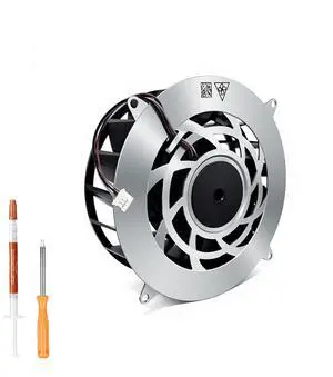 Replacement PS5 Slim Internal Cooling Fan, Internal Cooler Fan Replacement for PlayStation 5 PS5 Slim Series 11541GS-12M-WB-01 with 19 Blades,for PS5 Slim ONLY Replacement PS5 Slim Internal Cooling Fan, Internal Cooler Fan Replacement for PlayStation 5 PS5 Slim Series 11541GS-12M-WB-01 with 19 Blades,for PS5 Slim ONLY
