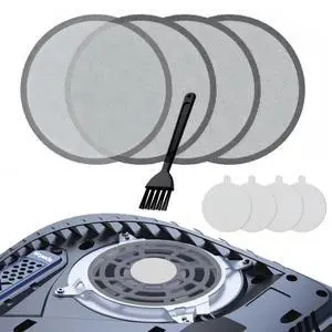 Dust Screen Fan Filter, Dust Cover Kit t for PS5 Pro & Slim Dust Screen Fan Filter, Dust Cover Kit t for PS5 Pro & Slim