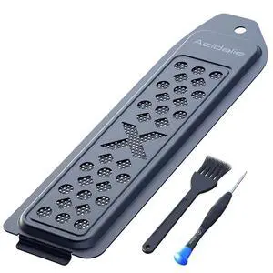 Metal Cooling and Dust Proof Cover for PlayStation 5 M.2 SSD Expansion Slot,Suitable for All PS5 M.2 NVMe SSD Heatsink,New Breathable HoleGrey Metal Cooling and Dust Proof Cover for PlayStation 5 M.2 SSD Expansion Slot,Suitable for All PS5 M.2 NVMe SSD Heatsink,New Breathable HoleGrey
