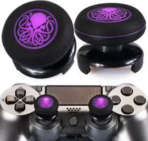 FPS Thumbstick Extender & Printing Rubber Silicone Grip Cover 2 Sets for PS5 & PS4 Controller (Cthulhu Secret) FPS Thumbstick Extender & Printing Rubber Silicone Grip Cover 2 Sets for PS5 & PS4 Controller (Cthulhu Secret)
