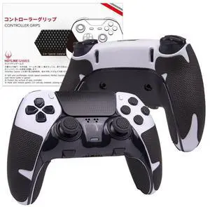 Controller Grips Compatible with PS5 Dualsense Edge, PlayStation 5 Controller Accessories, Skin Kit, Anti-Slip Grip Tape, Sweat-Absorbent, Easy to Apply (Handle Grips+Buttons+Triggers) Controller Grips Compatible with PS5 Dualsense Edge, PlayStation 5 Controller Accessories, Skin Kit, Anti-Slip Grip Tape, Sweat-Absorbent, Easy to Apply (Handle Grips+Buttons+Triggers)