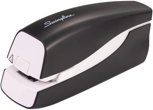 Electric Stapler, 20 Sheet Capacity, Portable, Full Strip, Plug In or Battery, Black (48200) Electric Stapler, 20 Sheet Capacity, Portable, Full Strip, Plug In or Battery, Black (48200)