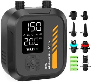 Paddle Board Pump Electric Portable,22 PSI SUP Air Pump,7800mAh | 12V DC Car Plug,Rechargeable SUP Pump,Inflation Deflation,Auto-Off,for Paddleboard,Kayak,Kite,Tent,Kayaks,Black Paddle Board Pump Electric Portable,22 PSI SUP Air Pump,7800mAh | 12V DC Car Plug,Rechargeable SUP Pump,Inflation Deflation,Auto-Off,for Paddleboard,Kayak,Kite,Tent,Kayaks,Black
