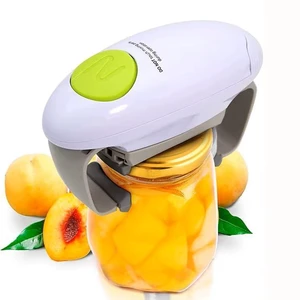 One-Touch Automatic Electric Jar Opener Hands Free Smooth Edge Kitchen Can Opener Higher Torque & Strong High Quality One-Touch Automatic Electric Jar Opener Hands Free Smooth Edge Kitchen Can Opener Higher Torque & Strong High Quality