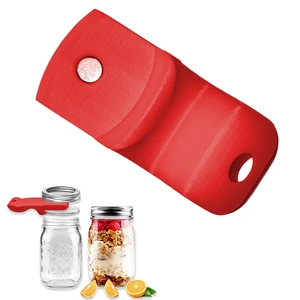 Canning Jar Opener, Mason Jar Opener Canning Tool, Releases Vacuum Seal on Wide Mouth and Regular Mouth Lids,Magnetic Jar Lid Lifter for Canning.Ideal for Preserving, Pickling and Home Food Storage Canning Jar Opener, Mason Jar Opener Canning Tool, Releases Vacuum Seal on Wide Mouth and Regular Mouth Lids,Magnetic Jar Lid Lifter for Canning.Ideal for Preserving, Pickling and Home Food Storage