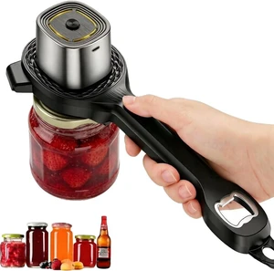 Electric Jar Opener for Seniors with Auto-Adjusting Gripper | Fit 1"-3.5" Cap | Rechargeable Jar & Bottle Openers for Weak Hands and Arthritis Electric Jar Opener for Seniors with Auto-Adjusting Gripper | Fit 1"-3.5" Cap | Rechargeable Jar & Bottle Openers for Weak Hands and Arthritis