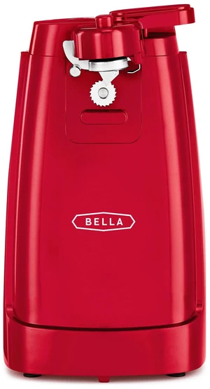 Electric Can Opener and Knife Sharpener, Red Electric Can Opener and Knife Sharpener, Red