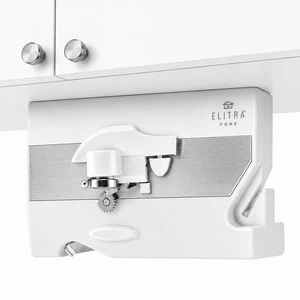 3-In-1 Under The Cabinet Electric Can Opener White 3-In-1 Under The Cabinet Electric Can Opener White