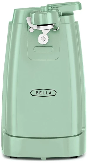 Electric Can Opener and Knife Sharpener, Jar and Bottle Opener, Sage Electric Can Opener and Knife Sharpener, Jar and Bottle Opener, Sage