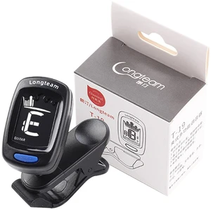 Clip On Guitar Tuner For All Instruments, Ukulele, Guitar, Bass, Mandolin, Violin, Banjo, LCD Display, 360 Degree Rotating, Fast & Accurate (black) Clip On Guitar Tuner For All Instruments, Ukulele, Guitar, Bass, Mandolin, Violin, Banjo, LCD Display, 360 Degree Rotating, Fast & Accurate (black)