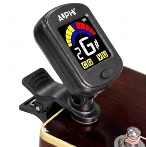 Rechargeable Clip On Tuner for Guitar Ukulele Violin Banjo Bass Mandolin etc,440Hz Chromatic Tuner with Precise Tuning & Colorful Display,Easy to Ues for Beginners(Type-C cable not included) Rechargeable Clip On Tuner for Guitar Ukulele Violin Banjo Bass Mandolin etc,440Hz Chromatic Tuner with Precise Tuning & Colorful Display,Easy to Ues for Beginners(Type-C cable not included)