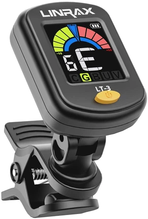 LT-3 Guitar Tuner Rechargeable, Clip On Tuner with LCD Color Display, Chromatic Tuner for Guitar Bass Ukulele Violin Banjo Mandolin, Digital Tuner for Stringed Instruments, Guitar Accessories LT-3 Guitar Tuner Rechargeable, Clip On Tuner with LCD Color Display, Chromatic Tuner for Guitar Bass Ukulele Violin Banjo Mandolin, Digital Tuner for Stringed Instruments, Guitar Accessories