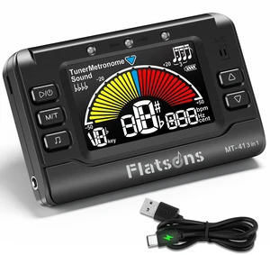MT-41 Rechargeable Digital Metronome Tuner 3-In-1 Many Instruments | Timer Function, Large Display, Easy to Use, Compatible with Guitar, Bass, Violin, Ukulele MT-41 Rechargeable Digital Metronome Tuner 3-In-1 Many Instruments | Timer Function, Large Display, Easy to Use, Compatible with Guitar, Bass, Violin, Ukulele